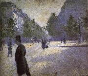 Gustave Caillebotte Impression oil painting on canvas